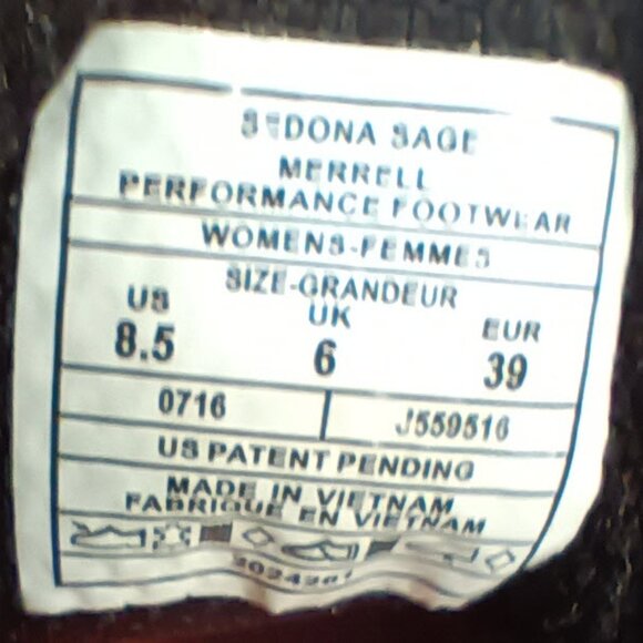 Merrell Women's Avian Light Ventilator - Size 8.5 VGC - Picture 10 of 10